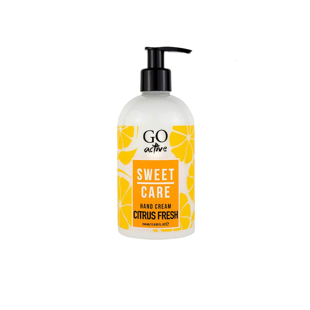 Крем для рук GO ACTIVE Sweet care Hand Cream 350мл, CITRUS FRESH