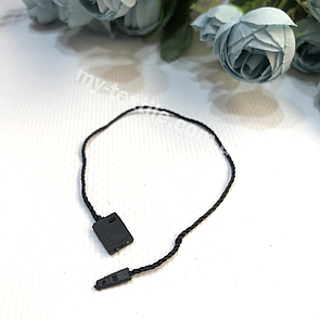 Бискотримач мотузковий 17 мм паковання 1000 шт Чорний