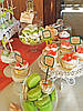 Весільний Кенді бар Candy Bar в персиково-салатових тонах, фото 2