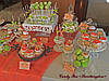 Весільний Кенді бар Candy Bar в персиково-салатових тонах, фото 5