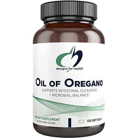 Designs for Health Oil of Oregano / Масло орегано 120 капсул