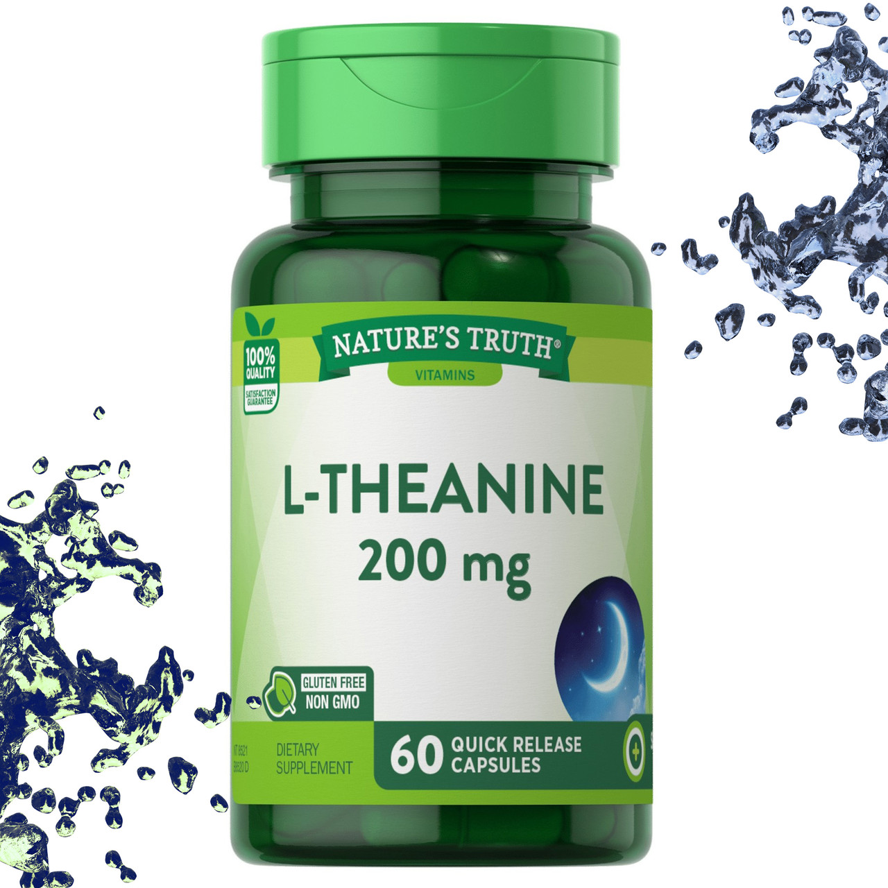 Л-Теанін Nature's Truth L-Theanine 200 мг 60 капсул