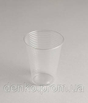 Склянка пластикова одноразова 180 мл - фото 1 - id-p83372002