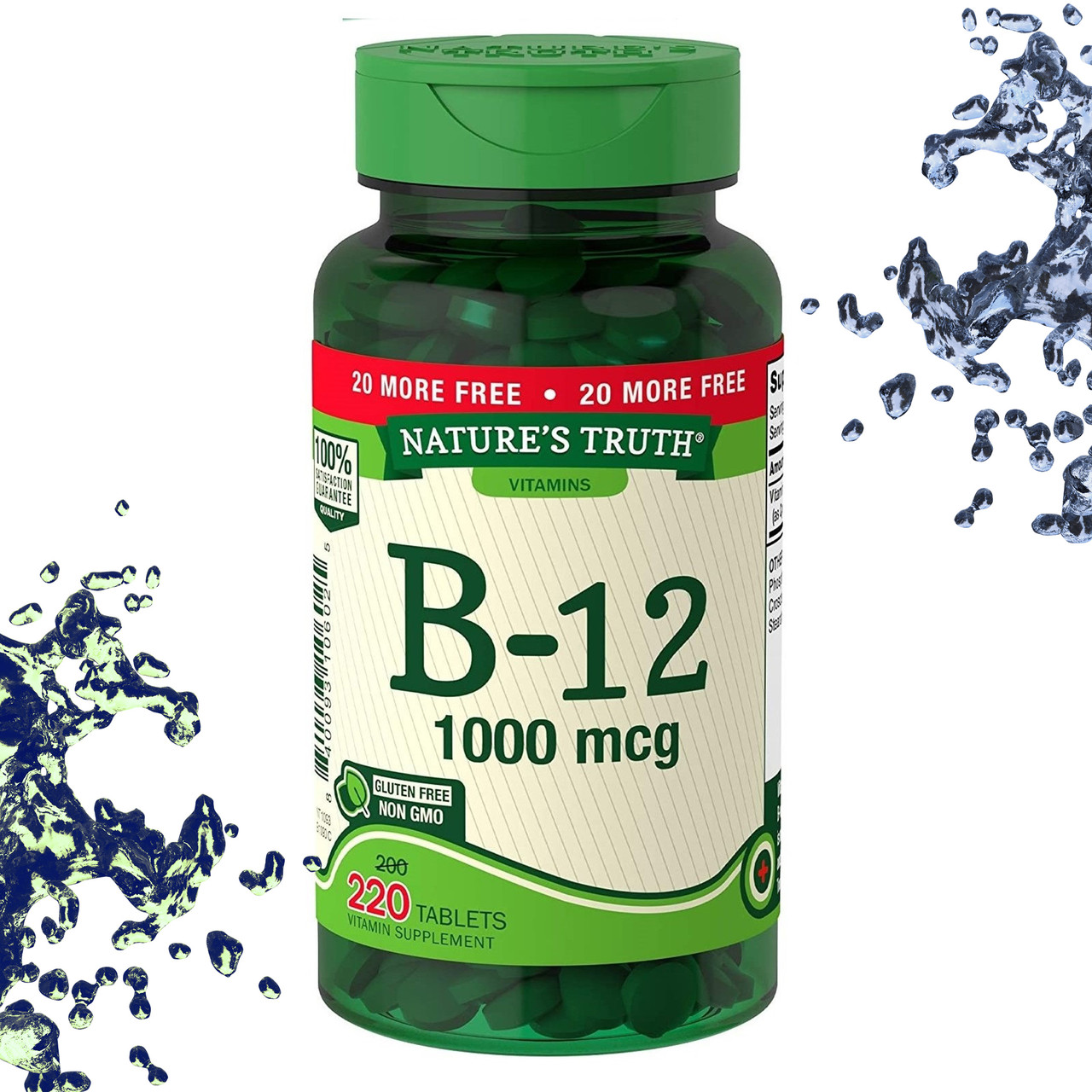 Вітамін В-12 Nature's Truth B-12 1000 мкг 220 таблеток, фото 1