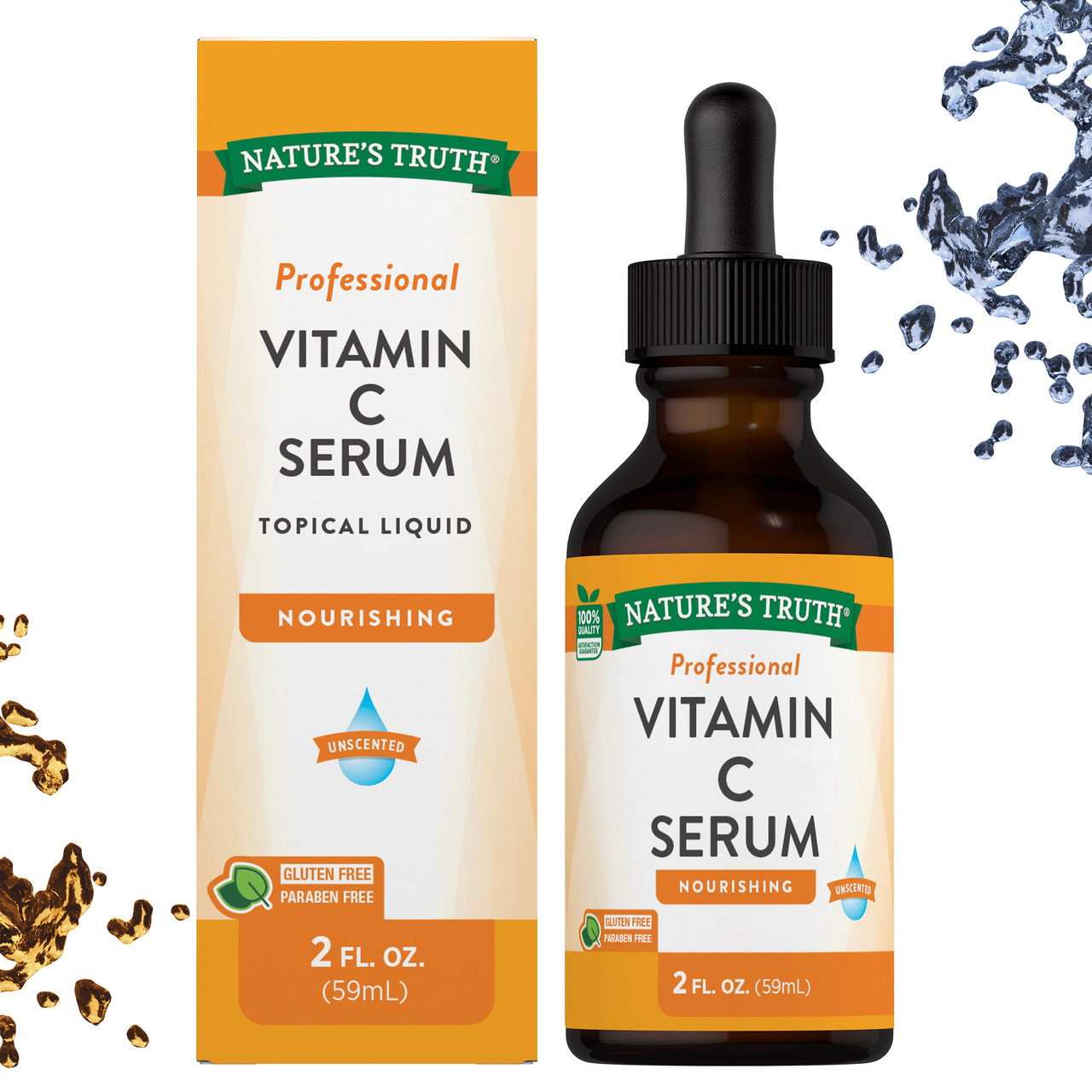 Професійна Сироватка з вітаміном с Nature's Truth Vitamin C Serum Nourishing (Живильний) 59 мл