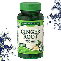 Корінь імбиру Nature's Truth Ginger Root 750 мг 100 капсул (терміни до 09.2023)