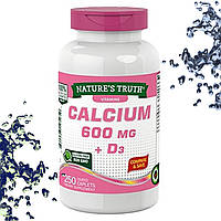 Nature's Truth Calcium 600 мг + D3 (Кальцій + Вітамін Д3) 250 таблеток