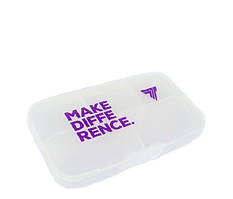 Таблетница TREC Pillbox Make Difference біла
