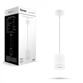 Підвісний стельовий світильник Feron ML328 круг білий під лампу Код.59820
