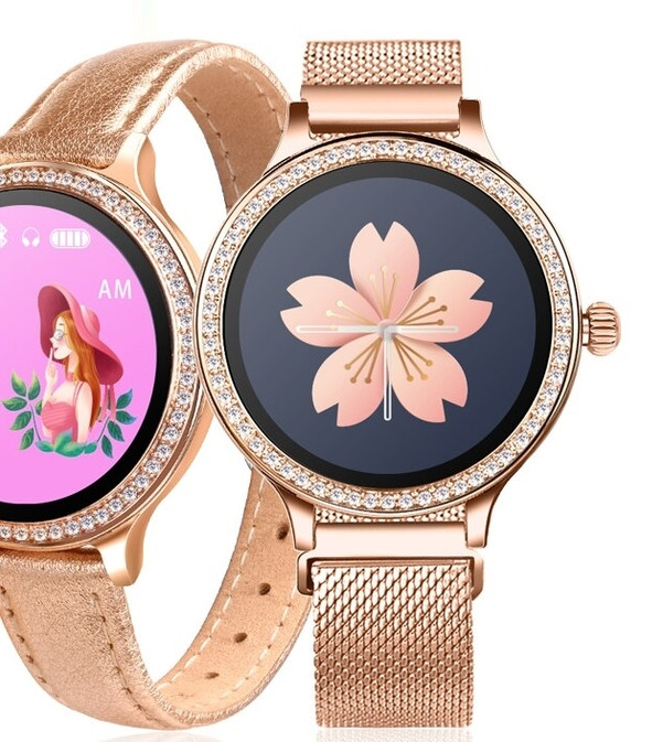 Женские смарт часы Smart M8 New Ultra Gold