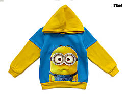 Тепла кофта Minions для хлопчика. 150 см