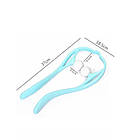 Ручний роликовий масажер для шиї Hexiang Neck Massager для зняття втоми і напруги, фото 5