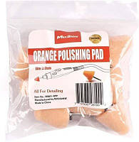 Набор конусных полировальных кругов поролоновых 10 шт. - MaxShine Orange Polishing Pad 3x3 см. (MN01-RPP)