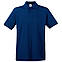 Темно-синя чоловіча сорочка поло Premium, фото 2