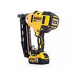 Пістолет цвяхів акумуляторний безщітковий DeWALT DCN660P2 (Чехія), фото 4