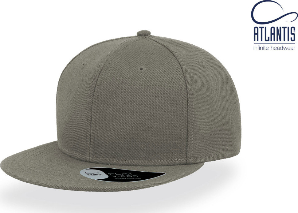 Кепка Atlantis Snap Back (Сірий 58 см)
