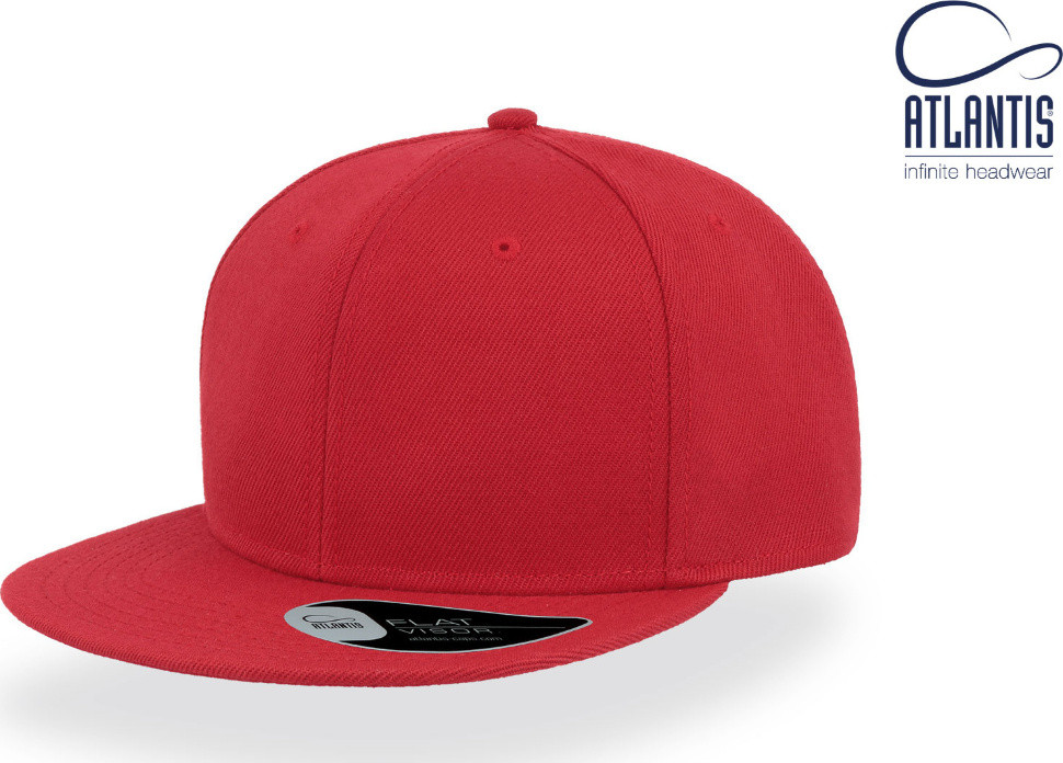 Кепка Atlantis Snap Back (Червоний 58 см)