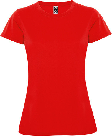 Футболка Roly Montecarlo/woman (Червоний 2XL)