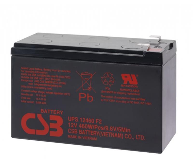 Акумуляторна батарея CSB UPS12460/01840 12 V 9 AH AGM