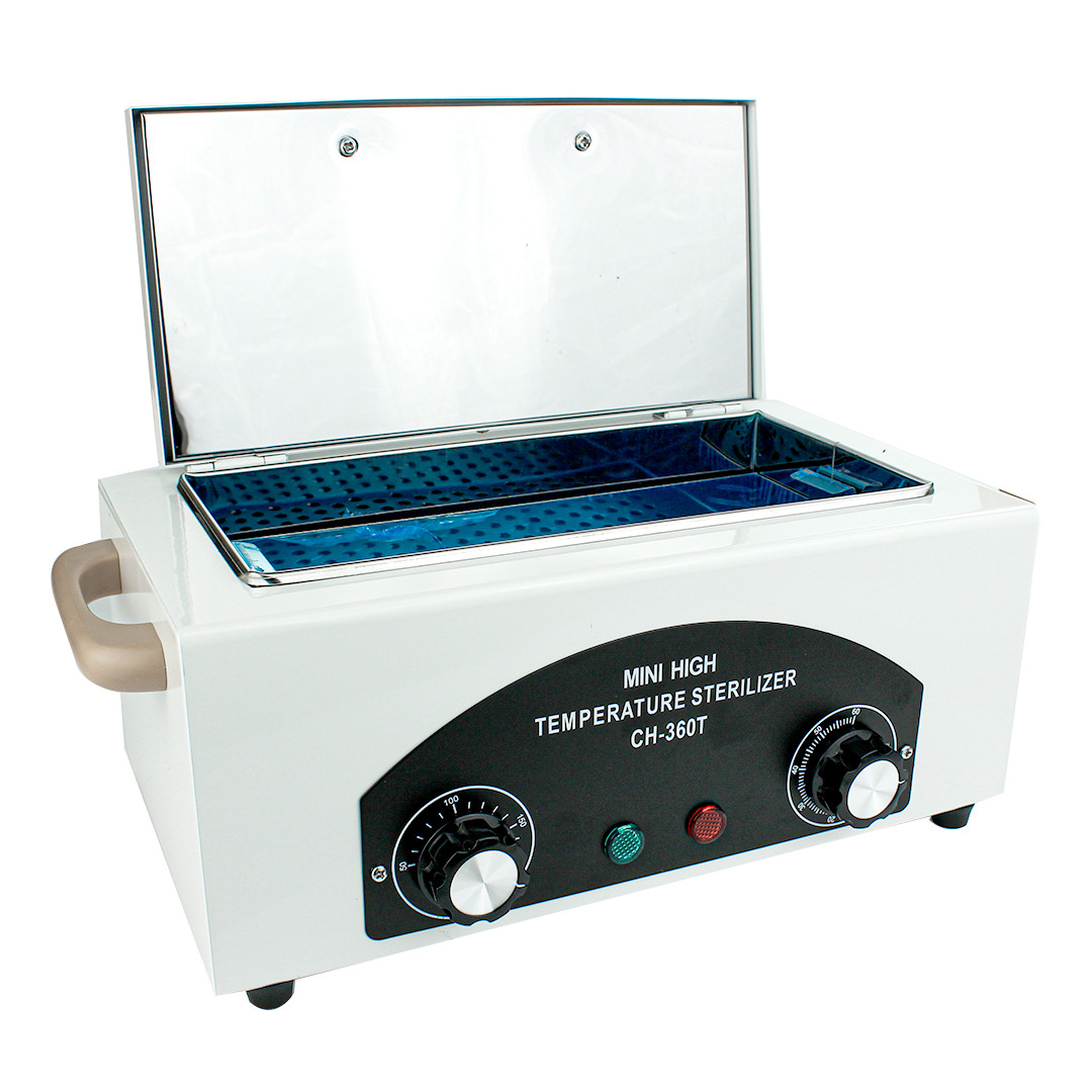 Сухожарова шафа стерилізатор манікюрних інструментів CH-360T 300W 1.8L (sanitizing box, дезінфекція)