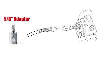 Адаптор 5/8" між ротором та гнучким валом - MaxShine Small Adaptor (MN01-ADA01), фото 3