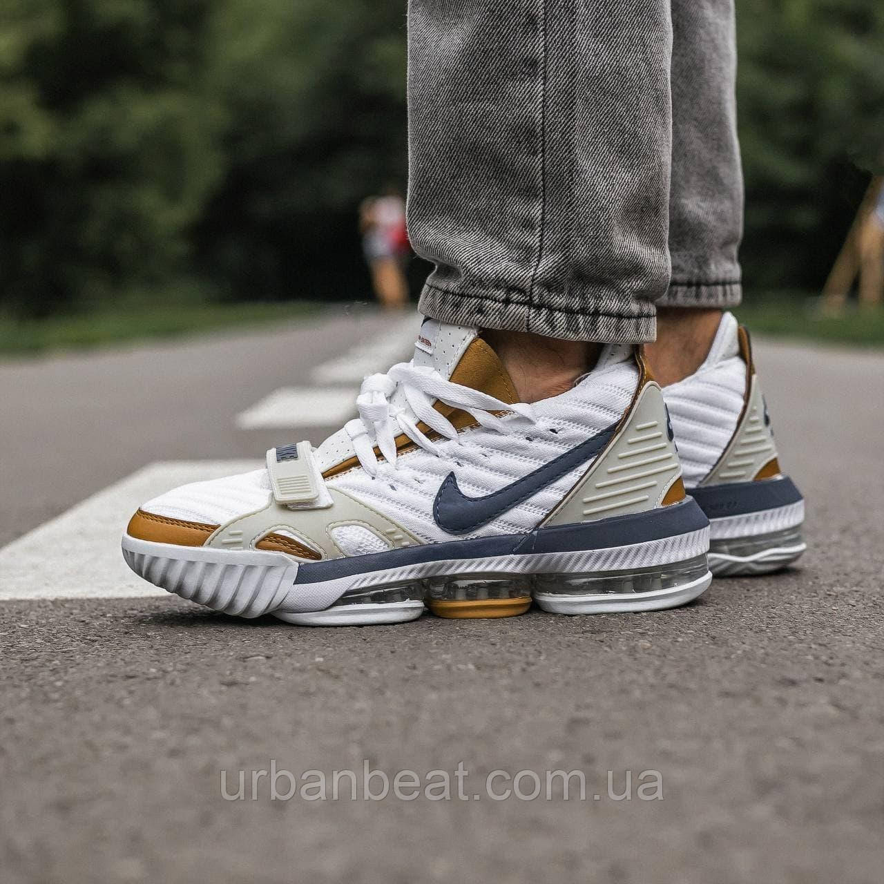 Чоловічі баскетбольні кросівки Nike Lebron 16 Brown Knows, фото 1