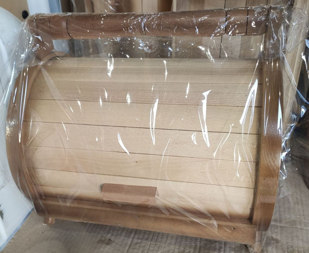 Дерев'яні хлібниці Бочка, фото 1