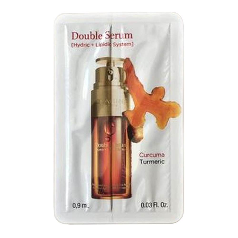 Подвійна сироватка Clarins Double Serum (Hydric + Lipidic System) (саше) 0.9ml