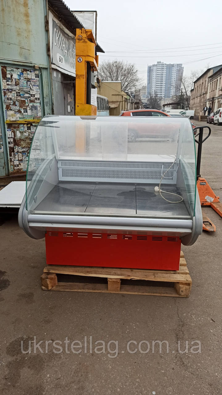 Вітрина холодна ілеть б.у. Холодильна вітрина 1.2 м, Нова холодильна вітрина бу