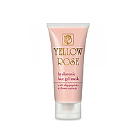 Гелева маска для обличчя з гіалуроновою кислотою Hyaluronic Face Gel Mask Yellow Rose, 50 мл