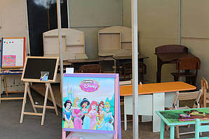 Детские парты из натурального дерева (ясень, дуб, сосна)