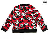 Тепла кофта Mickey Mouse для хлопчика. 120 см, фото 5