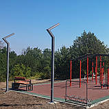 Паркова опора ліхтар PWL 20W/30W GREENPARK-001C2 3.5м, фото 5