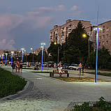 Паркова опора освітлення PWL 30W GREENPARK-001E1 3.5м, фото 5