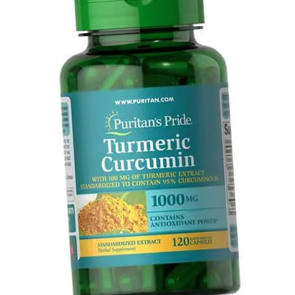 Turmeric Curcumin Puritan's Pride 1000 mg 120 капс