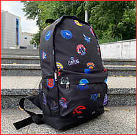 Мужской рюкзак Спорт черный городской рюкзак спортивный молодежный рюкзак для ноутбука
