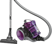 Циклонный пылесос Clatronic BS 1302 Purple без мешка (700Вт, фильтр HEPA, Германия)