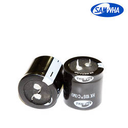 820mkf - 200v  HK 25*45  SAMWHA, 105°C конденсатор електролітичний