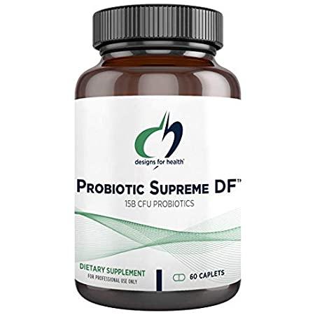 Designs for Health Probiotic Supreme DF / Безмолочний пробіотик 15 млрд КУО 60 капсул