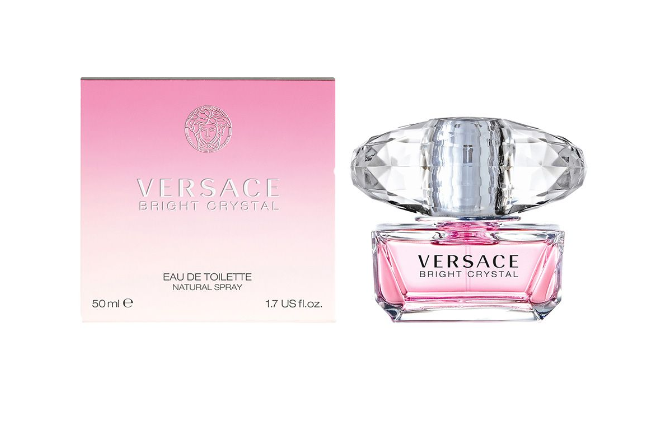 Жіноча туалетна вода Versace Bright Crystal 50ml оригінал, ніжні жіночі парфуми зі шлейфом на весну та літо