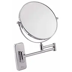 Косметичне дзеркало кругле Q-tap Liberty CRM 1147 настінне хром