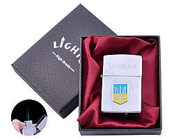 Зажигалка в подарочной коробке Украина (Острое пламя) №UA-29