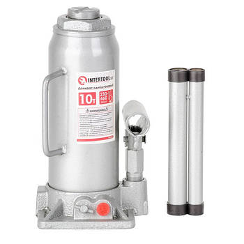 Домкрат одноштоковый 10 т INTERTOOL GT0025