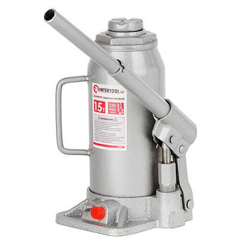 Домкрат одноштоковий 15 т INTERTOOL GT0027
