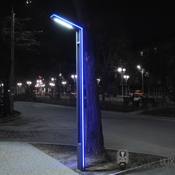 Паркова опора освітлення PWL 60W GREENPARK-126I2 5 м, фото 1