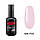 База для гель-лаку PNB UV/LED Fiber Base Milk Pink з нейлоновими волокнами, 17 мл, фото 3