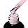 База для гель-лаку PNB UV/LED Fiber Base Milk Pink з нейлоновими волокнами, 17 мл, фото 4