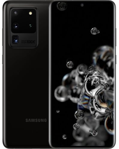 Смартфон Samsung Galaxy S20 Ultra Duos SM-G988FD 12/128 GB Black, 2sim, 108+48+12/40Мп, 6.9", Exynos 990