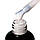 База для гель-лаку PNB UV/LED Fiber Base Milk White з нейлоновими волокнами, 17 мл, фото 4