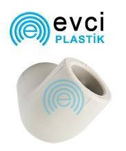 Коліно (кут) ППР 25 х 90° для поліпропіленових труб Evci Plastik